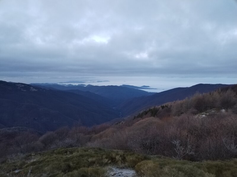 Panorama verso nord-ovest