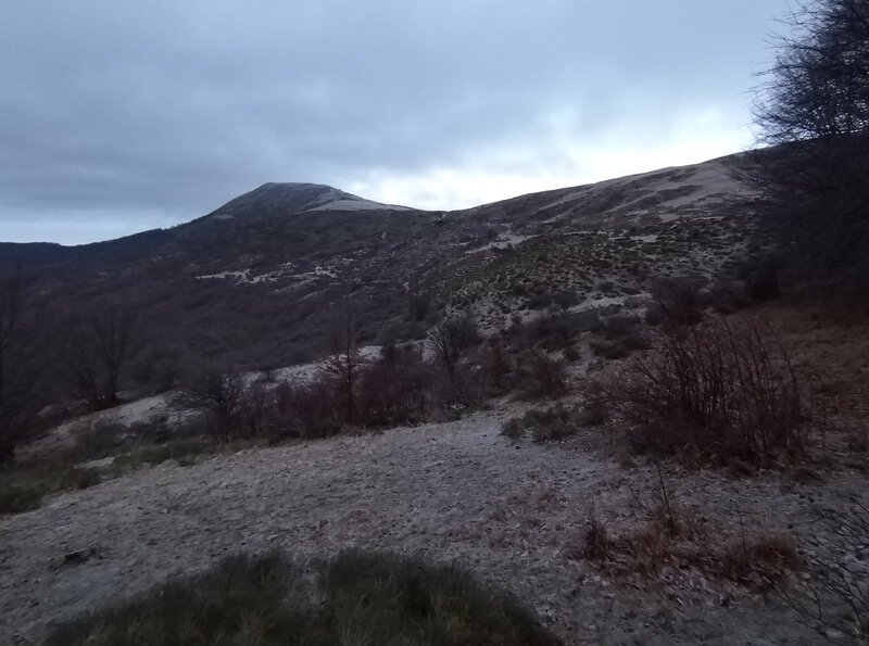 In fondo, il monte Ebro