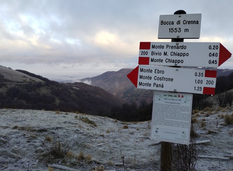 Arrivo a Bocca di Crenna