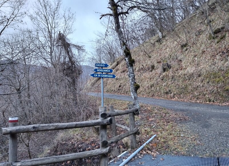 Camminando verso Croso