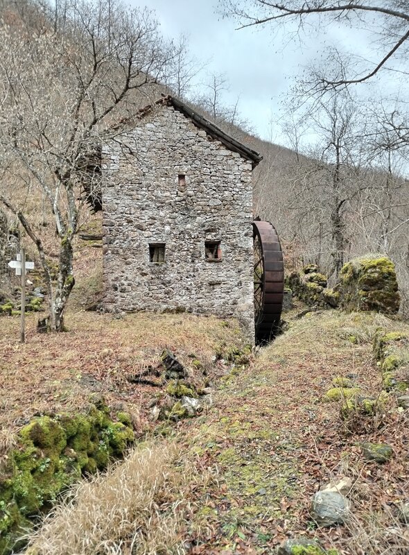 Il mulino con la sua ruota