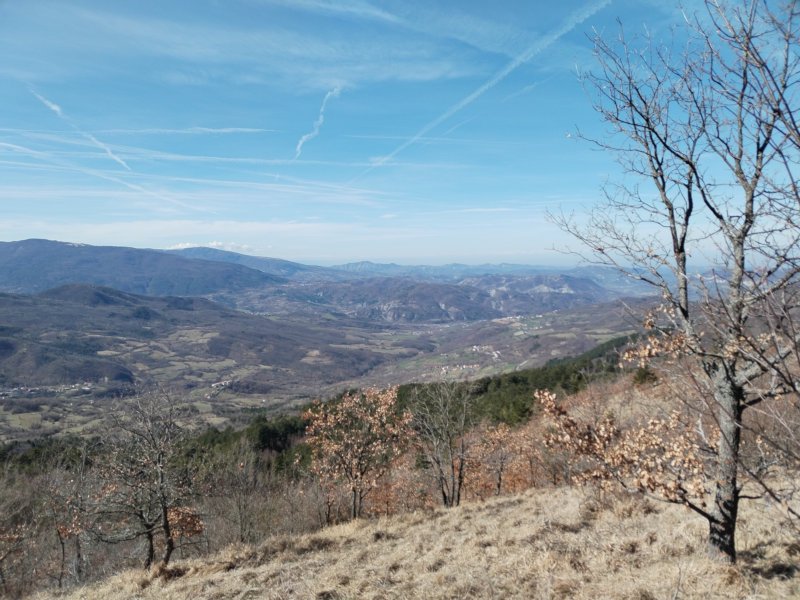 La val Staffora, verso Varzi
