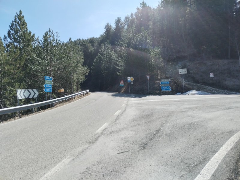 Il sentiero sfasciagambe parte lì dietro