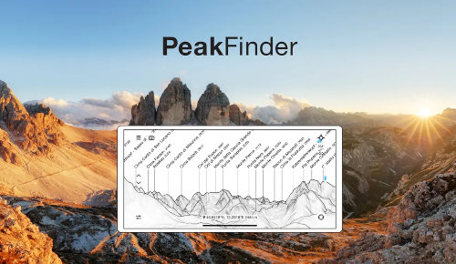PeakFinder Alps